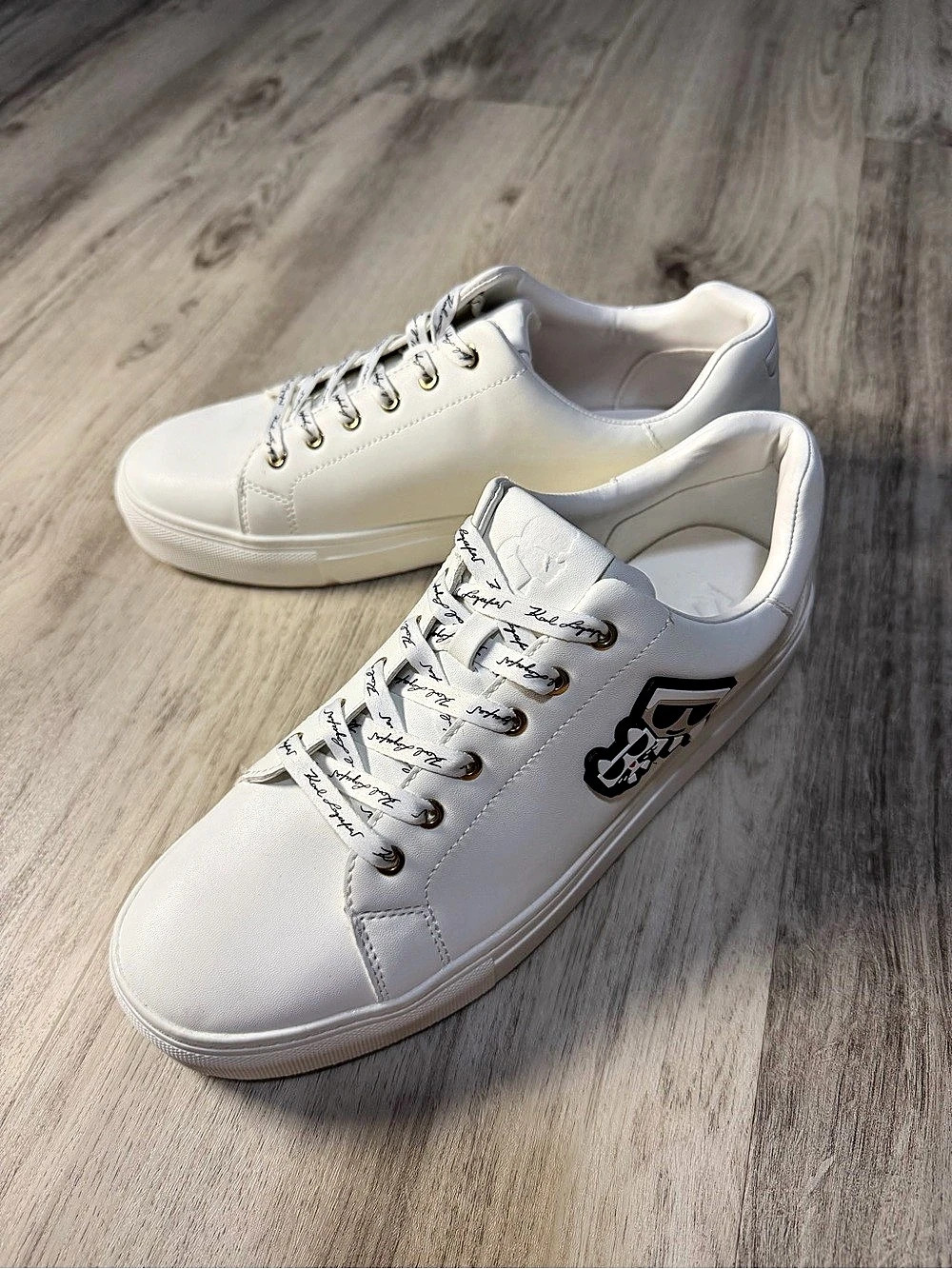 Karl Lagerfeld Paris Capree Karl Choupette Low Top Sneaker White Sneakers